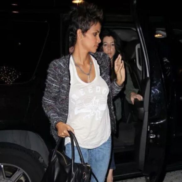 Isabel Marant Monty Wool Alpaca Black Varsity Jacket  Striped Tweed Size M - Picture 6 of 17